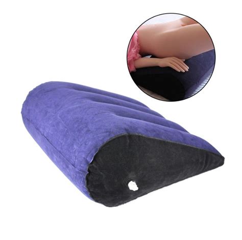 Inflatable Sex Aid Wedge Pillow Triangle Love Position Cushion Couple
