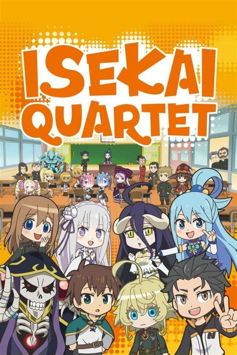 Isekai Quartet Anime Gets Second Season Anime Herald