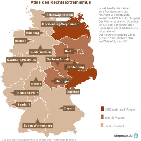 Rechtsextremismus in Deutschland: Atlas