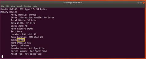 How To Check Your RAM On Ubuntu Linux Hint