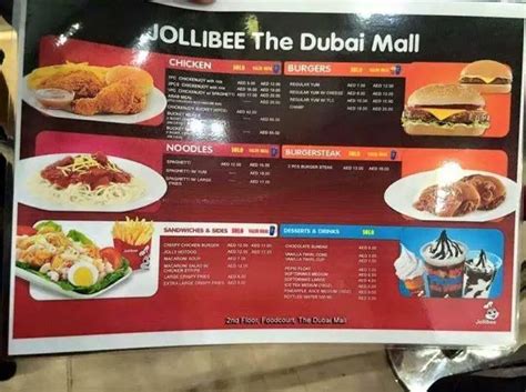 Jollibee In Dubai Mall Is Now Open With Photos Dubai Ofw