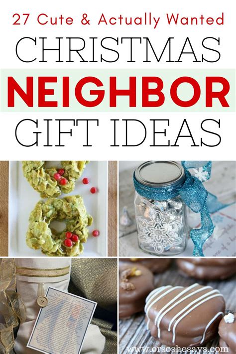 27 Cute Christmas Gift Ideas For Neighbors Or So She Says