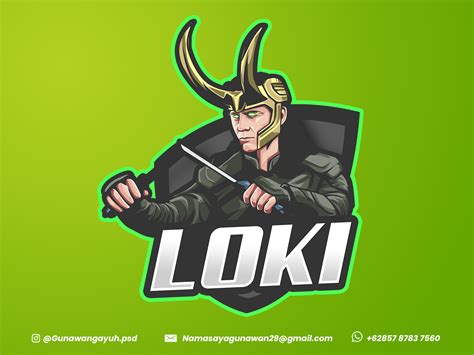 Esport Logo For Loki By Gunawan Gayuh Utomo On Dribbble