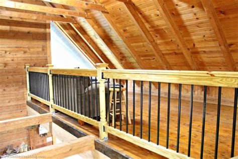 The Grand Reveal Our Staircase And Loft Railing Transformation Tiff W