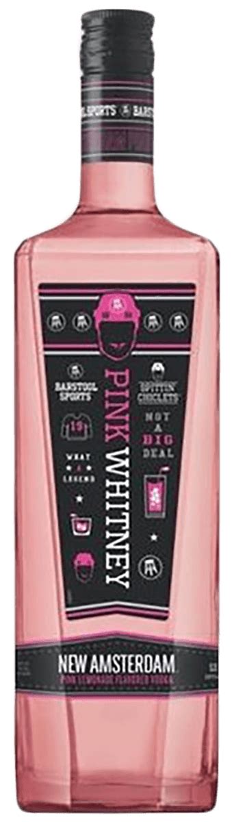 New Amsterdam Pink Whitney Vodka 750ml Bremers Wine And Liquor