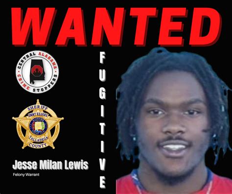 Wanted Suspects Central Alabama Crime Stoppers