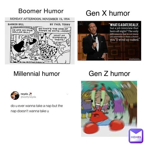 Boomer Humor Gen X Humor Millennial Humor Gen Z Humor Zoloft Memes Memes