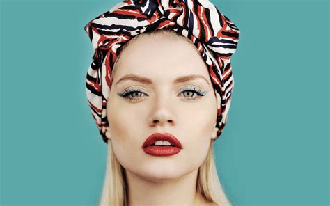Women Headshot Red Lipstick Brunette Glamour Lipstick Beauty 1080p Beautiful Woman