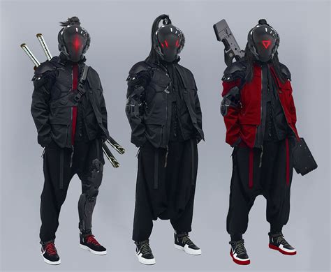 Artstation Nitro Abrar Khan Futuristic Character Design Cyberpunk