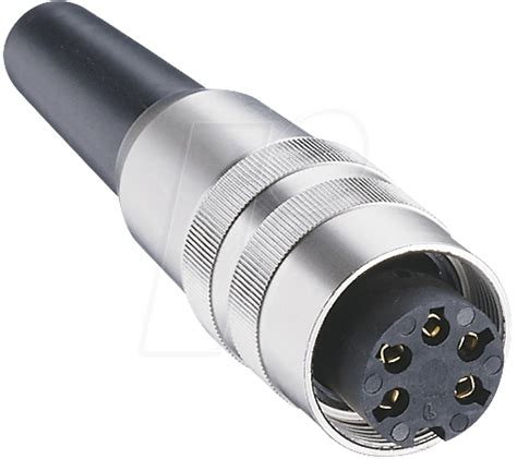 Lum Kv 40 Coupler Round Connector Straight Ip40 4 Pin Long At