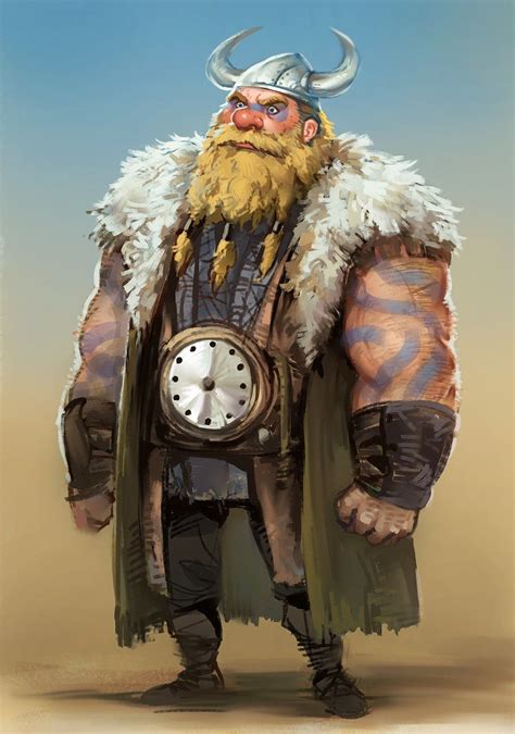 Viking Dwarf Jang Ju Hyeon On Artstation At