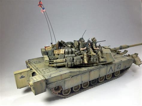 MModels M1A1 Abrams Abrams Tamiya Art Model