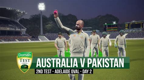 Australia V Pakistan Second Test Day 2 Highlights Cricket 19 Youtube
