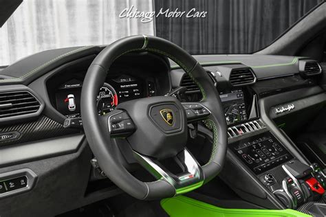 Used 2021 Lamborghini Urus Suv Pearl Capsule Verde Mantis Green Pearl