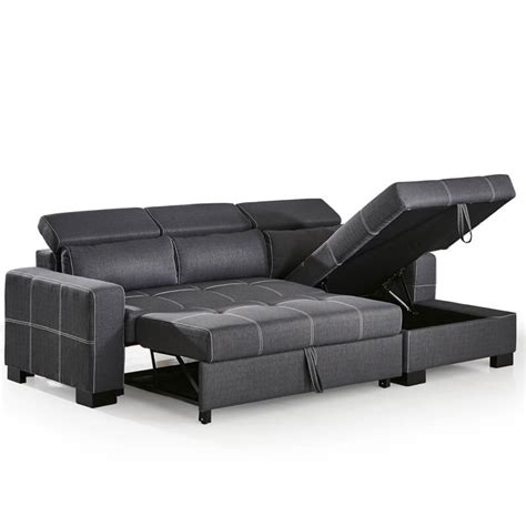 Sleeper Sofa Sectionals Leather Baci Living Room