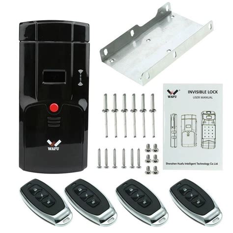 Wafu Wireless Invisible Remote Controlled Door Locks Free Shipping