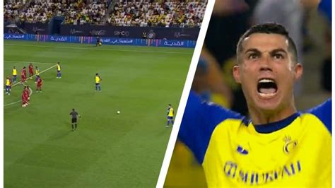 [video] ¡mirá Cómo Fue El Primer Gol De Tiro Libre De Cristiano Ronaldo En El Al Nassr