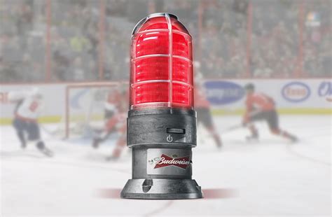 For The Diehard Hockey Fan In Your Life The Budweiser Goal Light