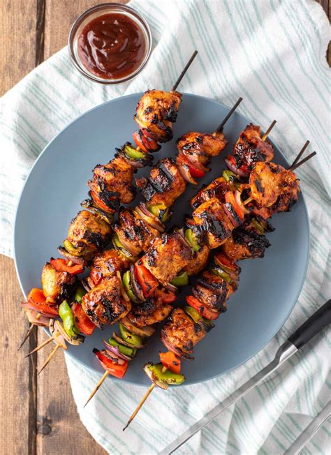 Bbq Chicken Kebabs Recipe Chisel And Fork