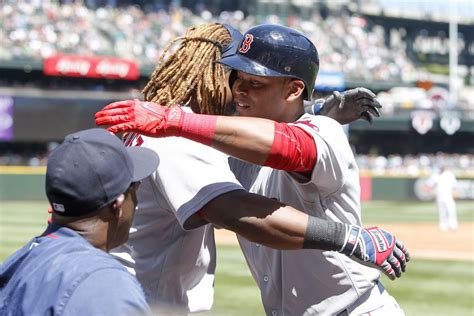 Rafael Devers Goes Yard For His First Major League Hit VIDEO Boston