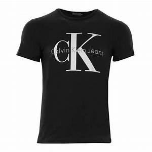 Calvin Klein Mens Reissue T Shirt Dark Grey Mens From Loofes Uk