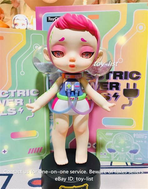 Toycity X Laura Art Laura Electric Power Girls Designer Art Toy