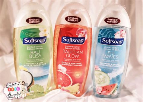 New Softsoap Limited Edition Summer Body Washes Review Softsoap