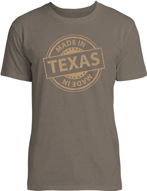 Old Made In Texas Mens Fine Jersey T Shirt T Shirt Shirts Mens Tops