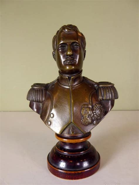 Bronze Bust Of Napoleon Bronzes Brass Pewter Etc