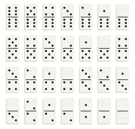 Domino Full Set Vector Premium Download