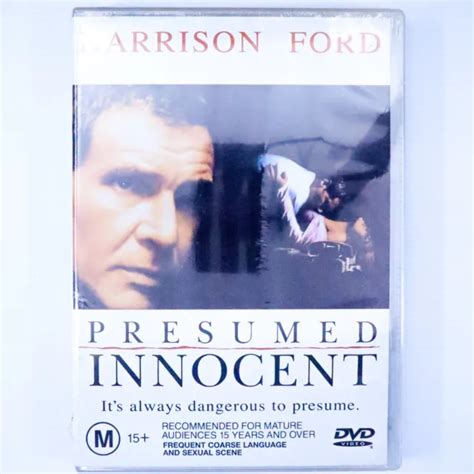 New Presumed Innocent Dvd 1990 Harrison Ford Raul Julia Greta Scacchi R4 1530 Picclick