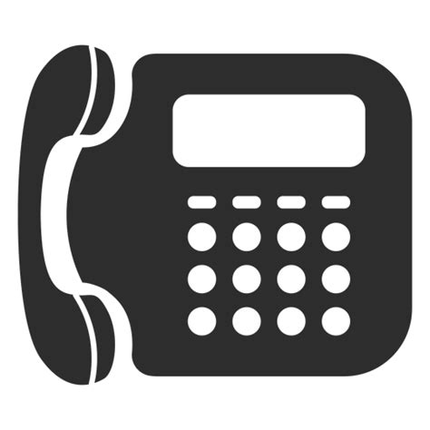 Landline Telephone Icon Transparent Png And Svg Vector File