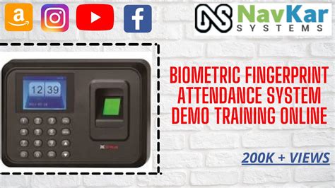 Biometric Fingerprint Attendance System Demo Training Online In Delhi