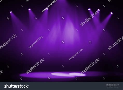 Purple Stage Background Stock Illustration 306556817 Shutterstock