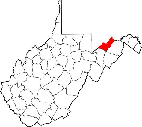 Filemap Of West Virginia Highlighting Mineral Countysvg Wikimedia