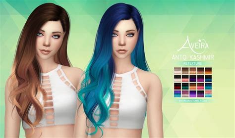 489 Best Ts4 Hair Alpha Images On Pinterest Sims 4
