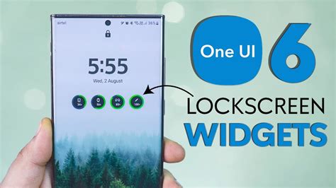 Lock Screen Widgets One Ui 6 Feature Youtube