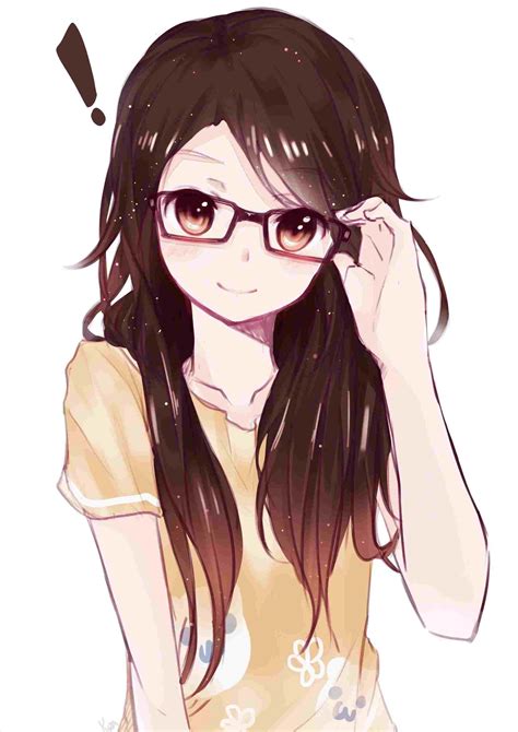 Girl With Glasses Drawing Easy At Explore