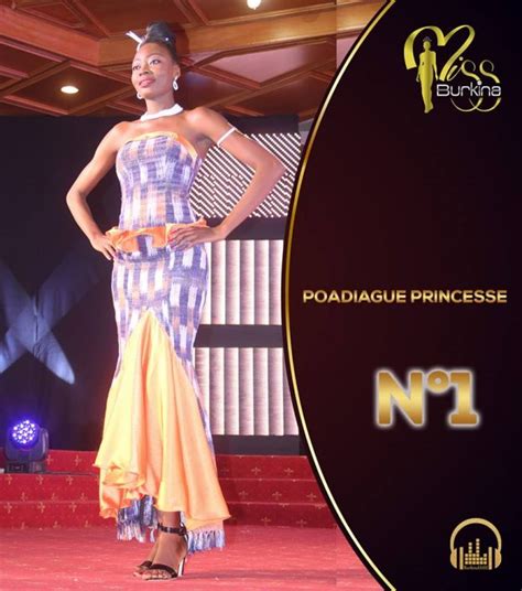 Princesse Poadiagué Nouvelle Miss Burkina Faso