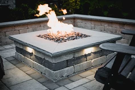 Fire Pit Lighting Fire Features Yard Design Outdoor Living Outdoor