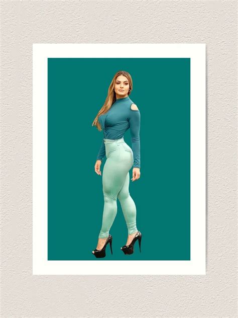 Thicc Woman On High Heels Art Print For Sale By Milfsource Redbubble