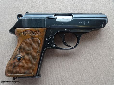 Ss Contract Walther Ppk 32 Acp Pistol W Matching Magazine