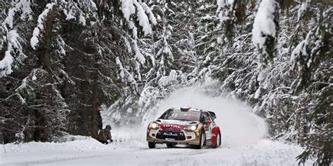 Rally De Suecia Wrc Loeb Primer L Der A Todo Motor