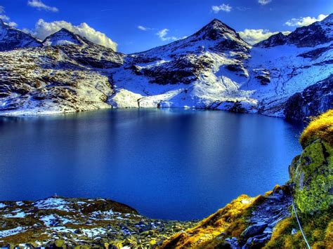 Beautiful Mountain Lake-Scenery HD Wallpaper Preview ...