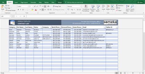 Printable Excel Spreadsheet — Db