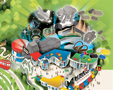 Visual Maps Legoland Windsor Park Map