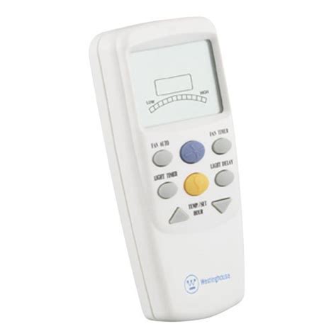 Find remote control fan from a vast selection of remote controls. Things to know about Westinghouse ceiling fan remote ...