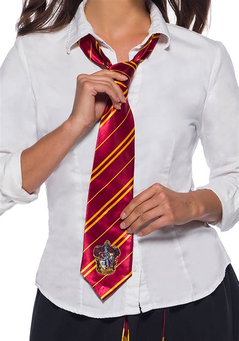 Harry Potter Gryffindor Tie With Emblem