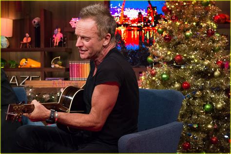 Video Andy Cohen Kisses Sting While Playing Spin The Bottle Photo 3827605 Andy Cohen Sting
