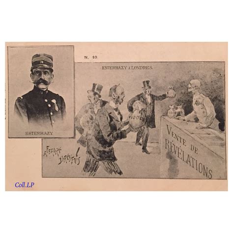 L'affaire Dreyfus. Serie de 12 cartes éditées en Italie - cartes